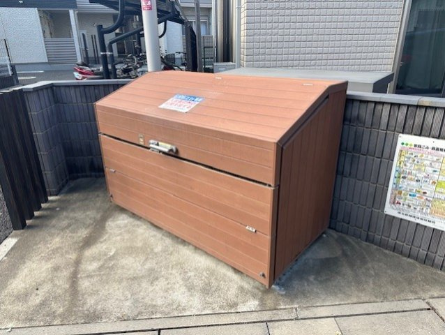 【賃貸アパート】クレイノティアラのその他|ゴミ捨て場