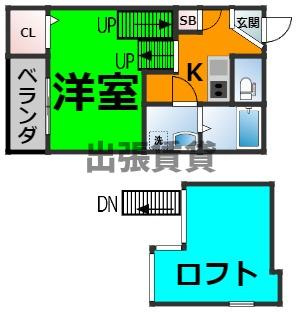 仲介手数料0円！Arbre志賀本通の間取り