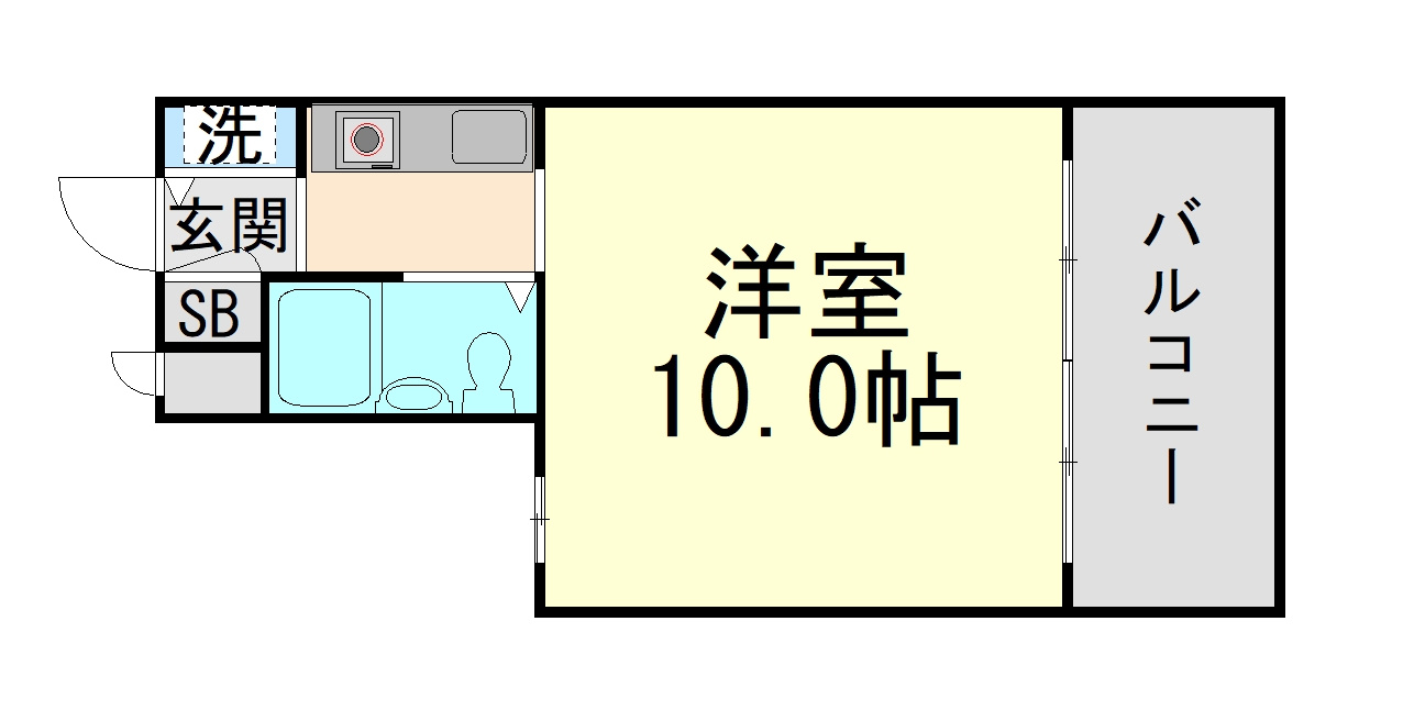 ジョイフル東灘Ⅱの間取り