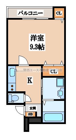 【間取り】 | フジパレス河内花園Ⅴ番館