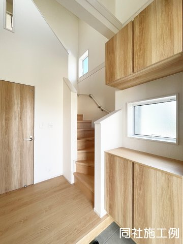 新築戸建・新築建売　安達郡大玉村大山行屋　大山小・大玉中の玄関
