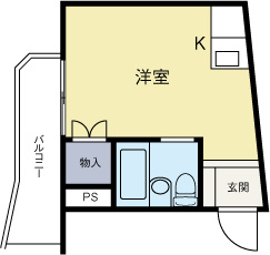 【間取り】 | 広島市西区三篠町2丁目　売ビル | 間取りの一例です