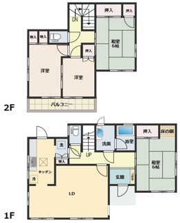 【間取り】 | 安芸郡府中町瀬戸ハイム４丁目