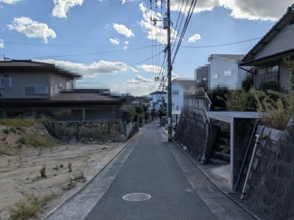 【前面道路含む現地写真】 | 安芸郡府中町城ケ丘