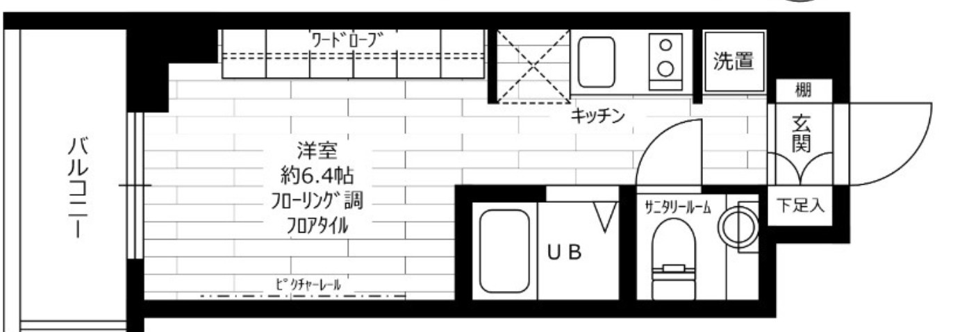 ステージグランデ大宮の間取り