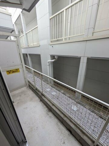 ベイルーム横浜鶴見Ⅱのバルコニー