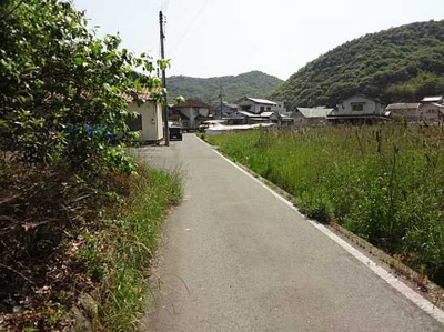 【前面道路含む現地写真】 | 福山市沼隈町大字草深