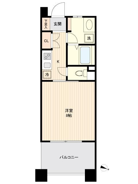 ドゥーエ板橋の間取り