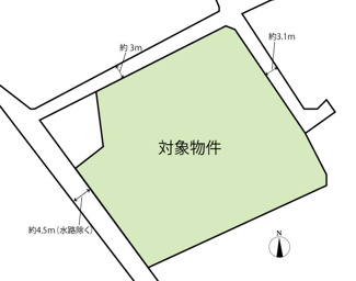 【土地図】 | 広島市東区馬木８丁目　土地