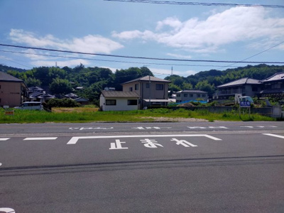 【前面道路含む現地写真】 | 江田島市大柿町飛渡瀬