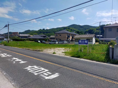 【前面道路含む現地写真】 | 江田島市大柿町飛渡瀬