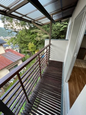 【バルコニー】 | 広島市安佐北区可部9　収益物件