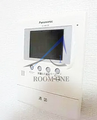 ウィッシュハイツⅡのセキュリティ|モニター付きインターホンです。