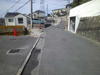 【前面道路含む現地写真】 | 安芸郡府中町城ケ丘