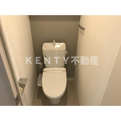 【トイレ】 | アジールコート西馬込 | 落ち着いた色調のトイレです