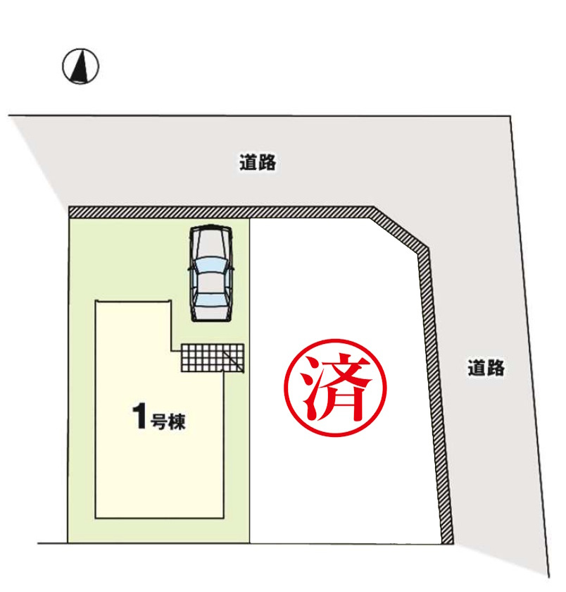 玉川学園１１期の区画図