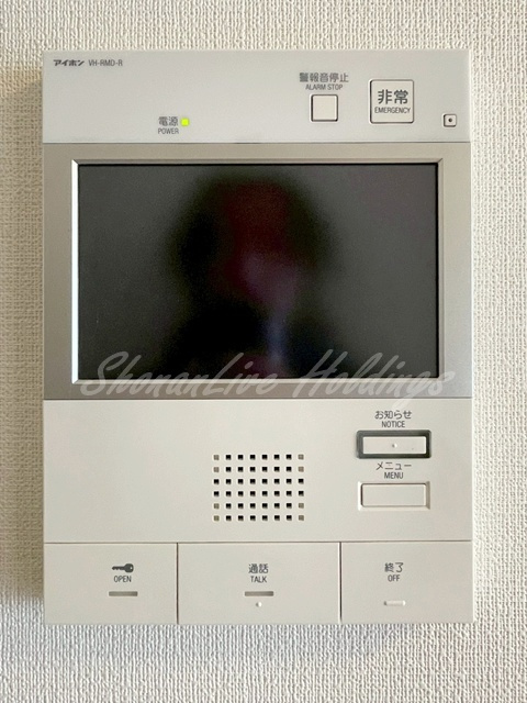 クレイシア横浜ヴェールのセキュリティ|モニター付きインターホン♪