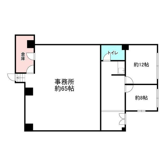 東大阪市菱屋西５丁目の店舗事務所の間取り