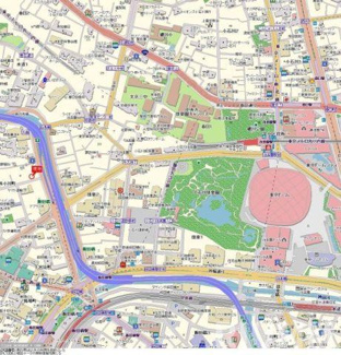 【地図】 | パレステュディオ飯田橋