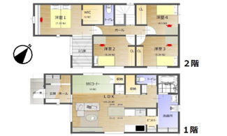 【間取り】 | 広島市西区古江東町No.B