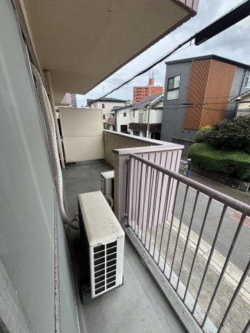 マンション白菊のバルコニー