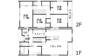 【間取り】 | 広島市安佐南区山本５丁目 第二東亜ハイツ