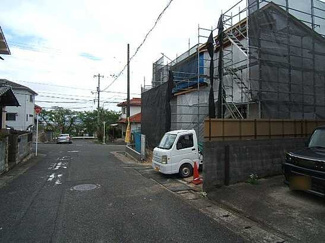 【前面道路含む現地写真】 | 広島市安佐南区上安４丁目 サンハイツ緑ヶ丘
