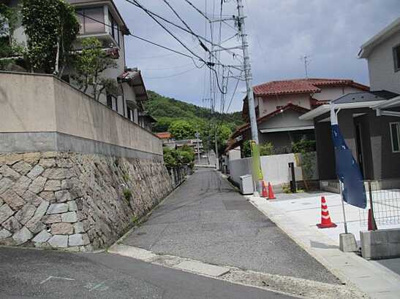 【前面道路含む現地写真】 | 広島市佐伯区観音台１丁目