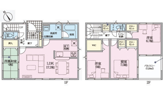 【間取り】 | 広島市東区中山新町１丁目No.2 鈴が丘