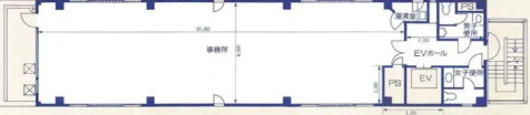 大阪市中央区北久宝寺町３丁目の店舗事務所