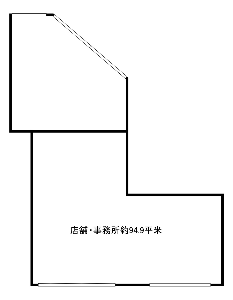 大阪市東淀川区大隅２丁目の店舗事務所