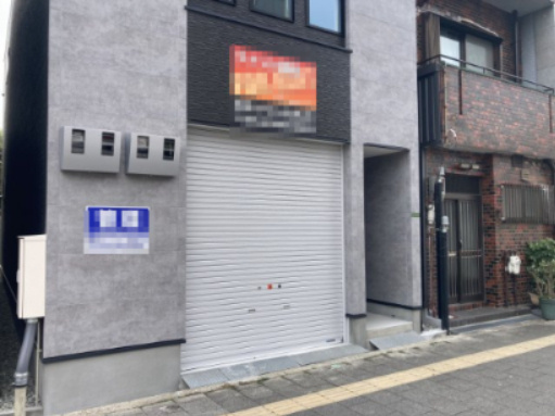 TC新森古市店舗のエントランス