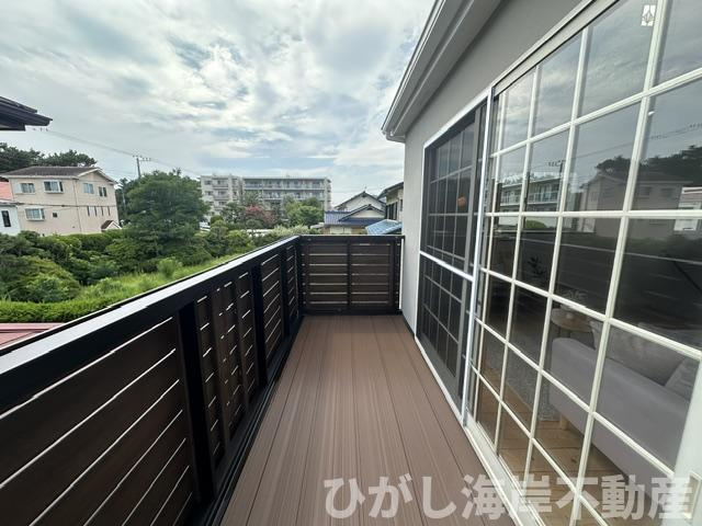 茅ケ崎市東海岸南３丁目　中古戸建のバルコニー|バルコニー