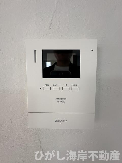 茅ケ崎市東海岸南３丁目　中古戸建のセキュリティ|TVモニター付きインターフォン