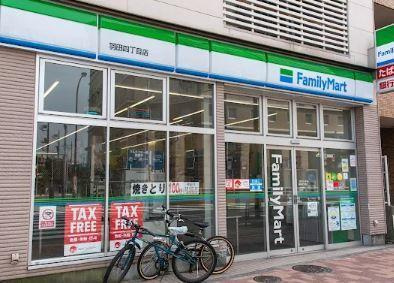 エ　リヴィエールの周辺|ファミリーマート　大田羽田四丁目店まで121m