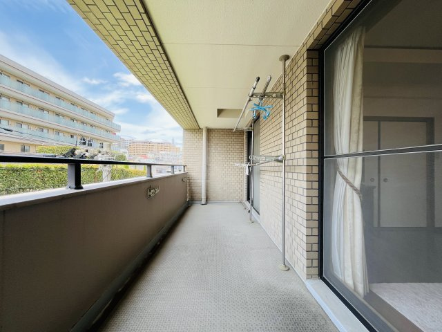 オーガスタコート夙川　4階のバルコニー|日当たりの良いバルコニー！！