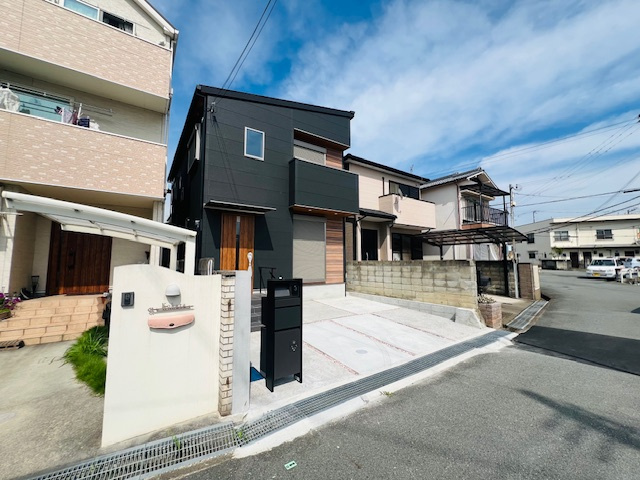 加古川市加古川町寺家新築戸建の外観|外はこのようになっています
