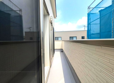 【バルコニー】 | 【府中町桃山２】生活利便施設充実♪家族の笑顔が広がるＺＥＨ水準省エネ住宅！