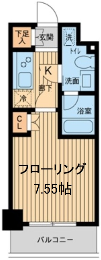 プライムアーバン西武柳沢の間取り