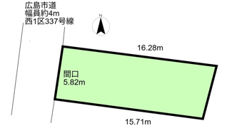 【土地図】 | 広島市西区天満町