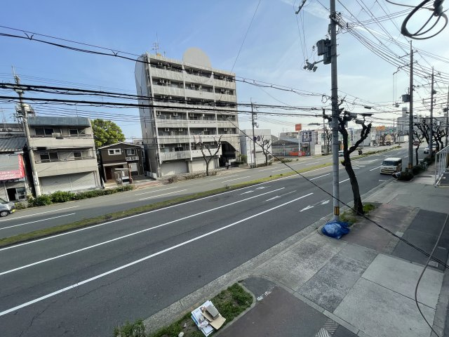 大阪市東淀川区菅原４丁目の倉庫の展望