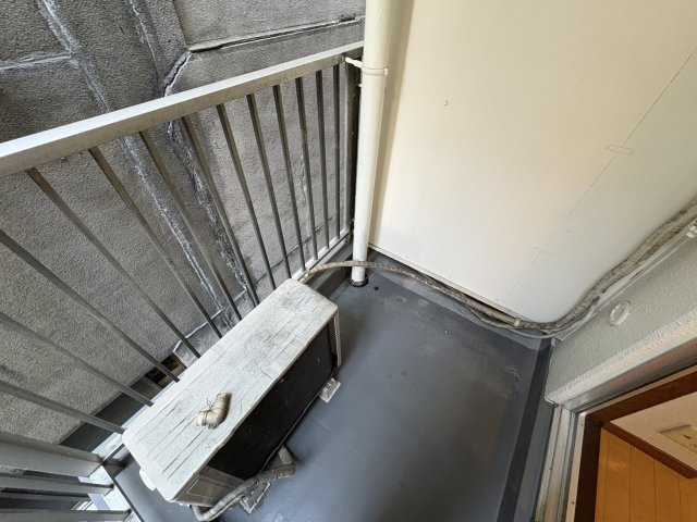メゾン扇町のバルコニー