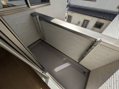 【バルコニー】 | 【府中町本町２】永く住む我が家だから家族と環境に優しいオール電化の家♪
