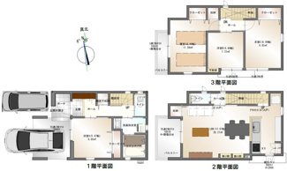 【間取り】 | 広島市南区宇品御幸３丁目No.1