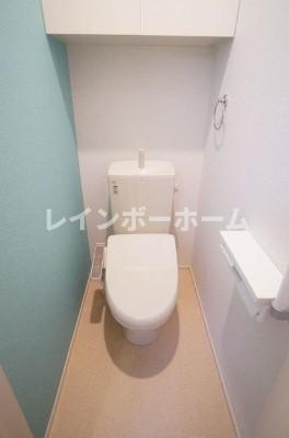 松戸市八ケ崎５丁目のアパートのトイレ