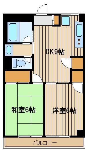 【間取り】 | 三高・徳丸スカイハイツ