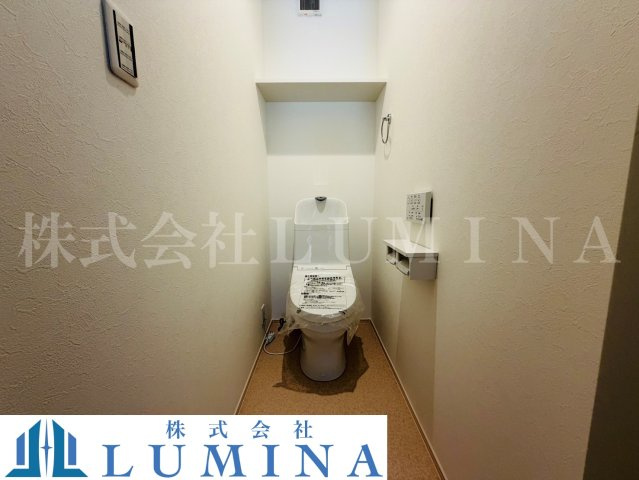 甲斐市 富竹新田　新築戸建のトイレ