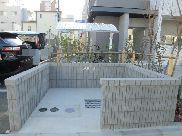 PARQUE Nishikoiwaのその他共用部分|敷地内ゴミ置場です。