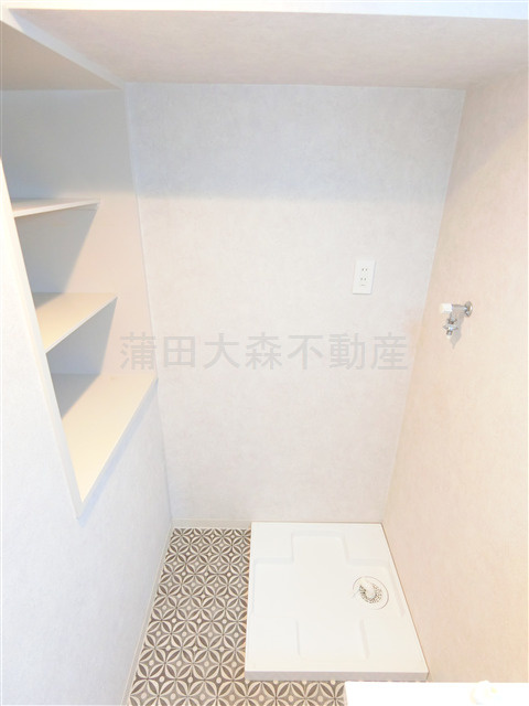 クレセントコート大森の洗面所|室内洗濯機置場