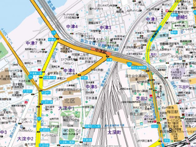 【地図】 | リヴィエール北梅田
